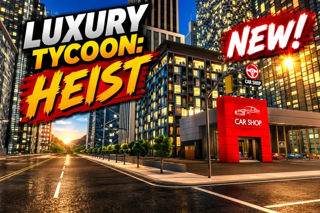  [NEW] LUXURY TYCOON: HEIST 💎💰 ekran görüntüsü