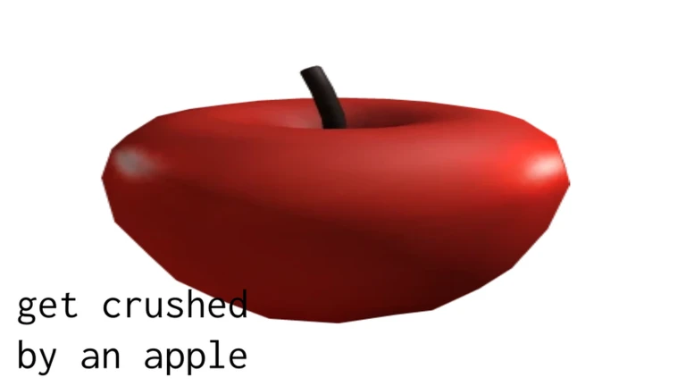 get crushed by an apple [UPDATE] ekran görüntüsü