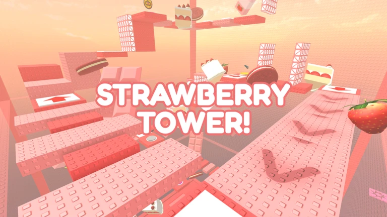 Strawberry Stage Tower (300+ STAGES!) ekran görüntüsü