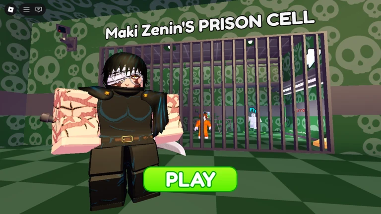 Maki Zenin'S PRISON RUN OBBY ekran görüntüsü