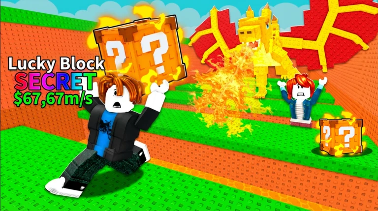 +1 Speed Escape for Lucky Blocks! ekran görüntüsü