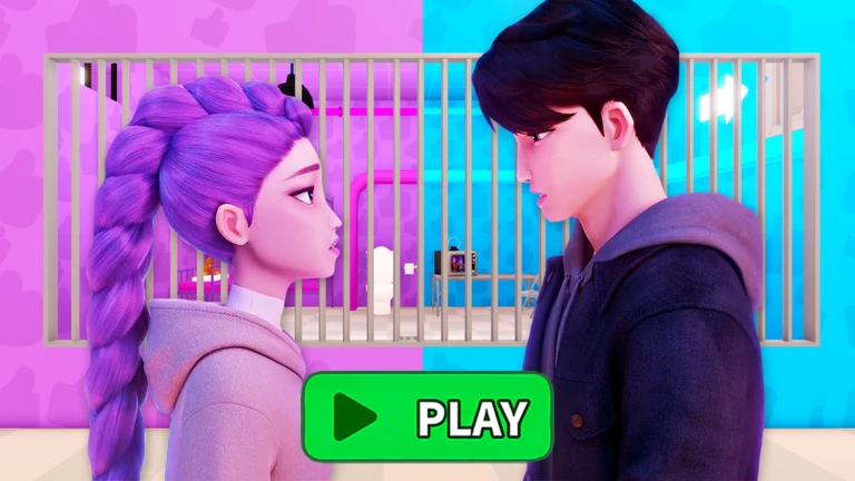 💜RUMI & JINU PRISON RUN! (Obby) ekran görüntüsü
