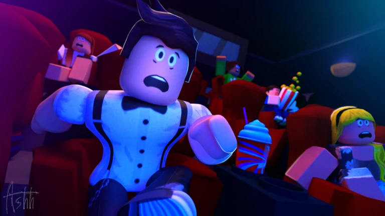 🍿Escape the Movie Theater Obby! (NEW!) ekran görüntüsü
