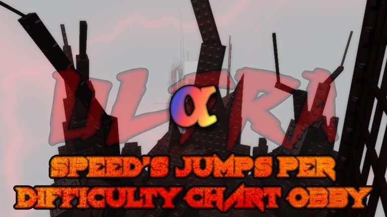 Speed's Jumps Per Difficulty Chart Obby: ultra.α ekran görüntüsü