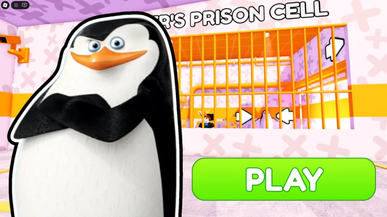 🐧 SKIPPER'S PRISON RUN! (Obby) ekran görüntüsü