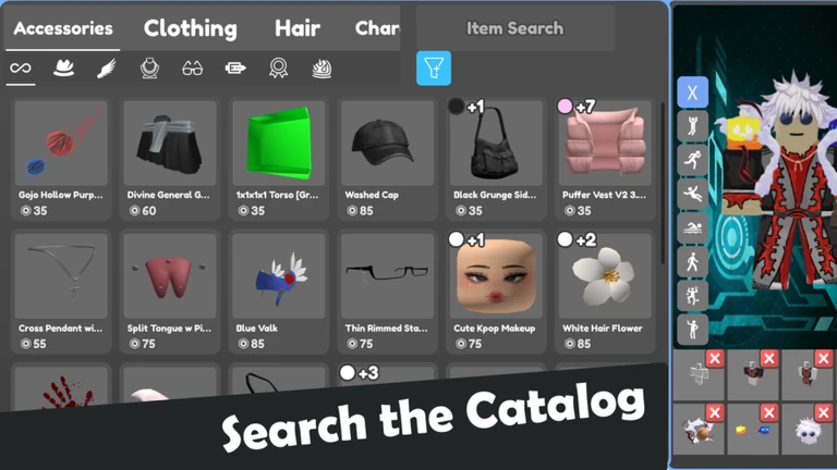 Catalog Avatar Outfit Creator [TEST] ekran görüntüsü