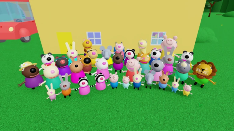 Have Fun With The Family Pig Friends! ekran görüntüsü