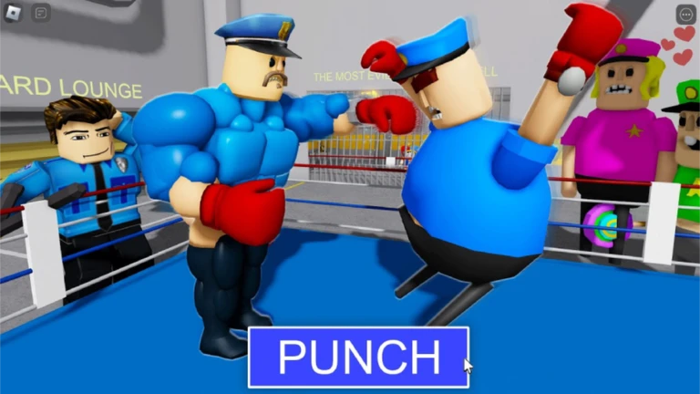 BOXER BARRY'S PRISON RUN! (Obby) ekran görüntüsü