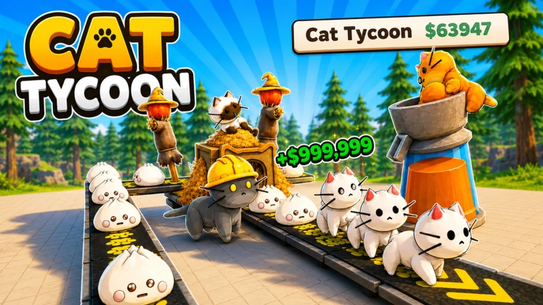 🐱 Cat Factory Tycoon🏭 ekran görüntüsü