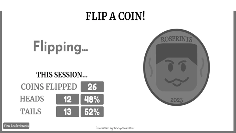 FLIP A COIN ekran görüntüsü