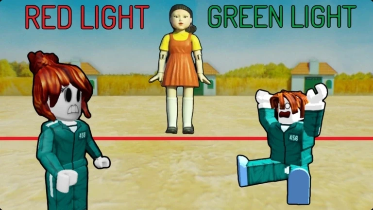 EASY Red Light Green Light SQUID GAME ekran görüntüsü