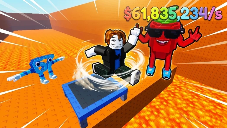 Jump Trampolines For Brainrots ekran görüntüsü