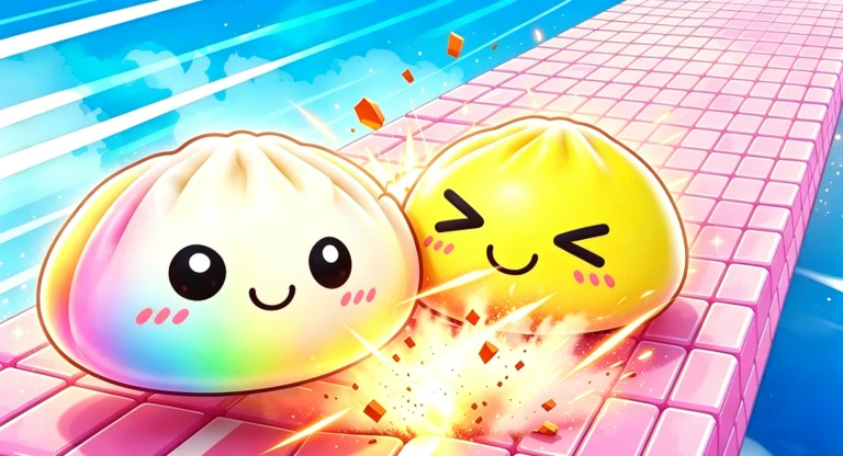 Squishy Dumplings Clash ekran görüntüsü