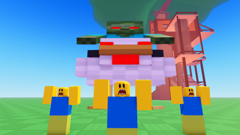 Survive Chicken Jockey The Killer! ekran görüntüsü