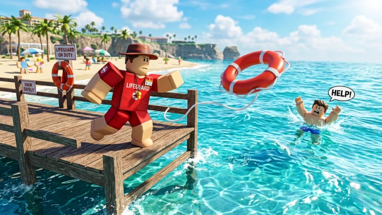 [UPDATE] 🛟Work as a Lifeguard Roleplay ekran görüntüsü