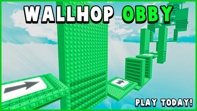 Nearly IMPOSSIBLE Wall Hop Obby ekran görüntüsü