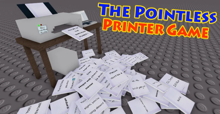 The Pointless Printer Game ekran görüntüsü