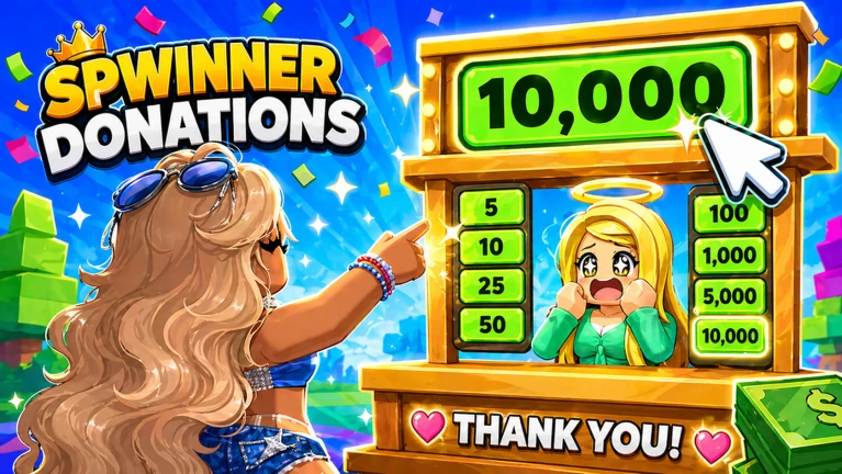 Spwinner Donations 💸🎲 ekran görüntüsü