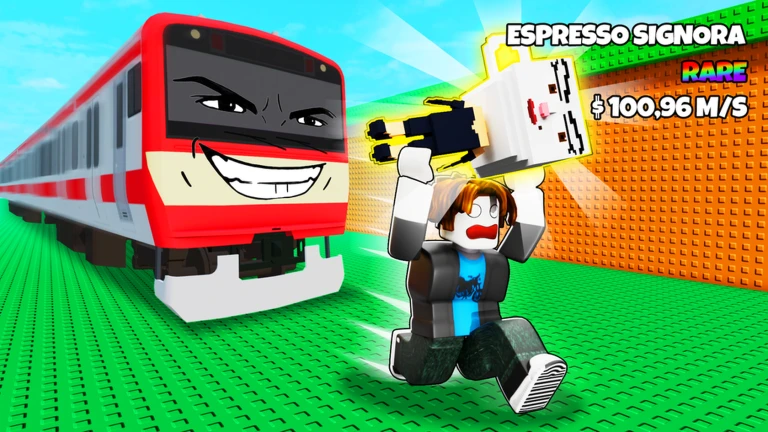 Escape Trains for Brainrots! ekran görüntüsü