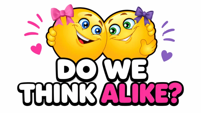 Do We Think Alike? [2 Player Quiz] ekran görüntüsü