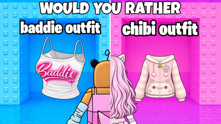 Would You Rather:Tower of Baddie vs Chibi💅 ekran görüntüsü
