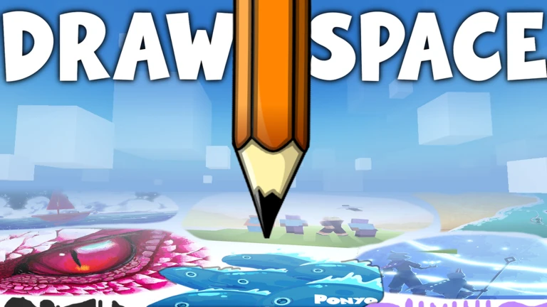 Draw Space (The Original by Blox Universe) ekran görüntüsü