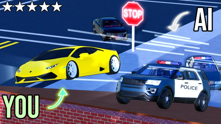 Racer Vs Police AI ekran görüntüsü