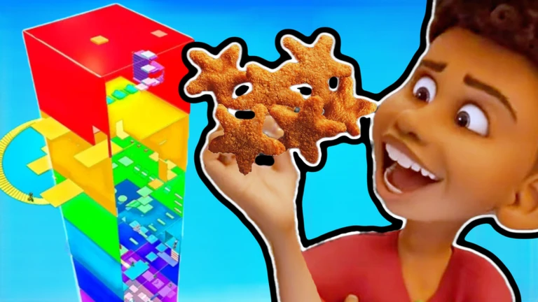 🍗⭐ CHICKEN STARS AURA TROLL TOWER! ekran görüntüsü