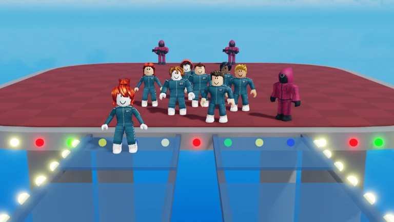 Impossible Glass Bridge Challenge (Squid Game) ekran görüntüsü