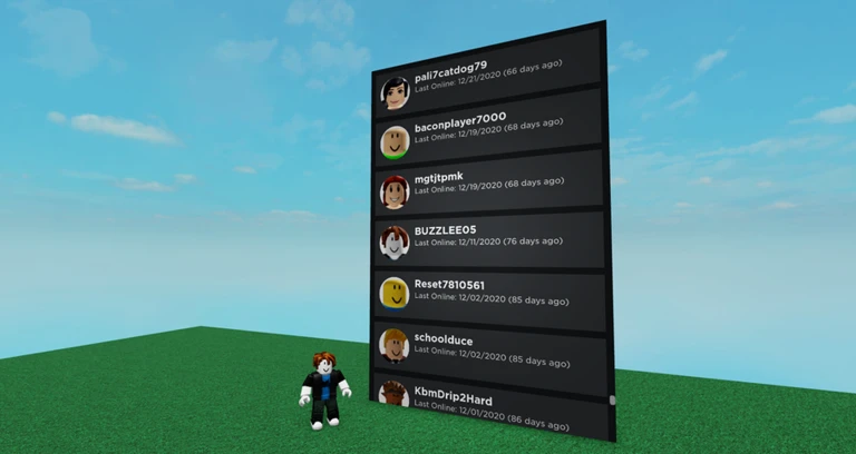 Friends' "Last Seen Online" Checker ekran görüntüsü