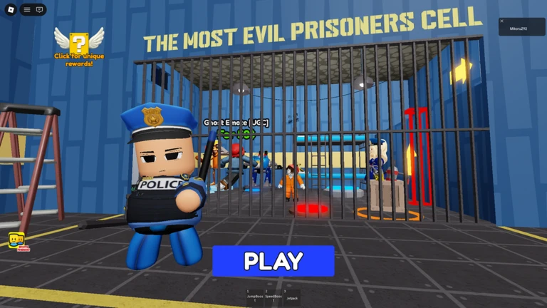 [FREE POWER!] POLICE JR 2 PLAYER ESCAPE PRISON! ekran görüntüsü