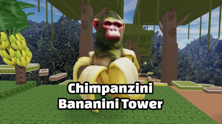 Chimpanzini Bananini Tower ekran görüntüsü