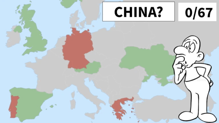 Name All Countries in Europe Quiz ekran görüntüsü