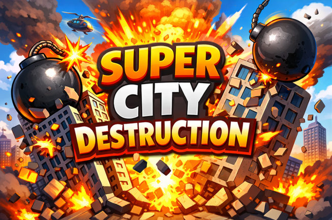 Super City Destruction 💥🏙️ ekran görüntüsü