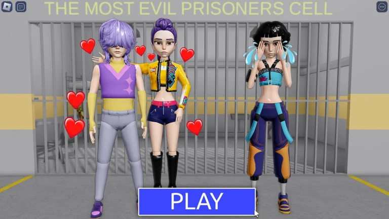 MYSTERY AND RUMI VS ZOEY PRISON RUN! (Obby) ekran görüntüsü