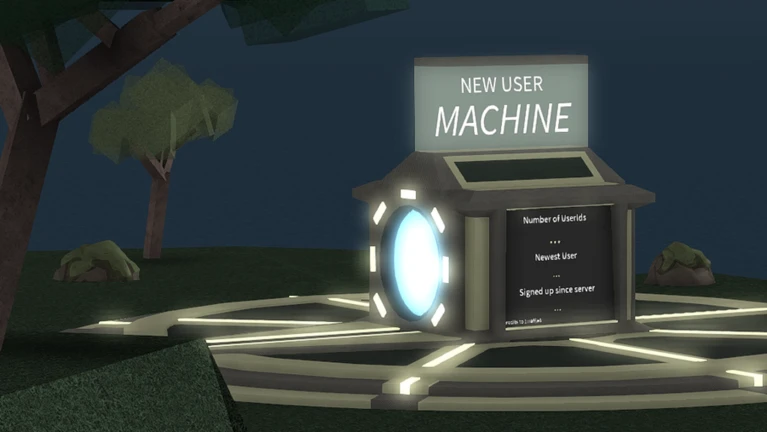 New User Machine ekran görüntüsü
