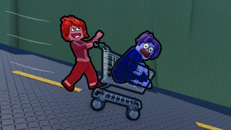 Shopping Cart Obby [2 Player Obby] ekran görüntüsü