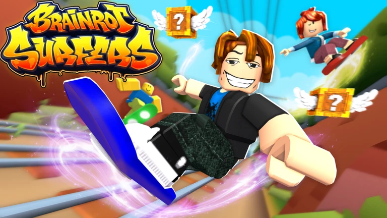 Subway Surf for Brainrots🚇 ekran görüntüsü