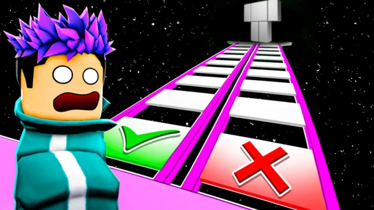 Impossible Headless Game! Glass Bridge (UGC) ekran görüntüsü