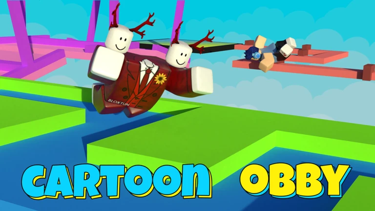 Cartoon Obby!! 🏃‍♂️ 575 Stages! ekran görüntüsü