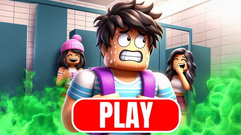 Don't Poop Yourself at School! (Obby) ekran görüntüsü