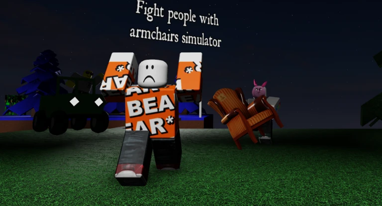 Fight people with armchairs simulator ekran görüntüsü