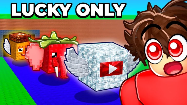 [💸X999] SABM but LUCKY BLOCKS ONLY 🌈 FREE ekran görüntüsü