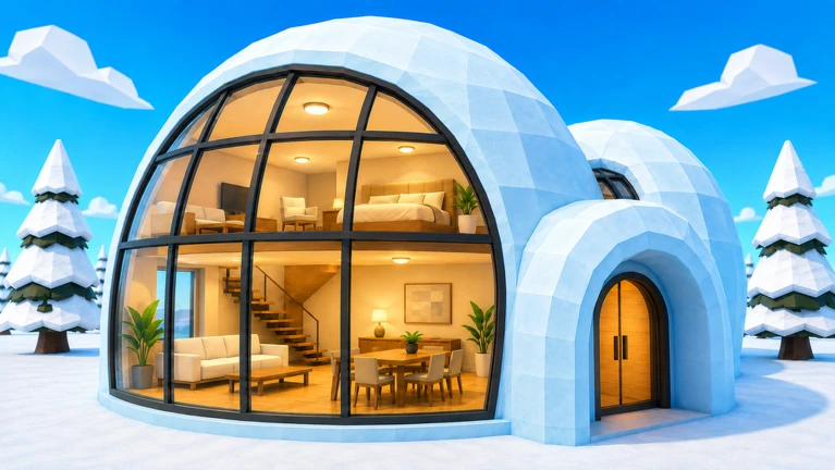 [CODES] Build an Igloo 🐧 ekran görüntüsü