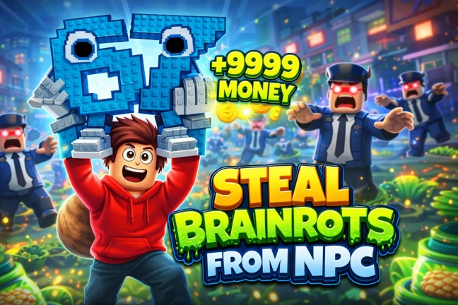 Steal Brainrots from NPC ekran görüntüsü