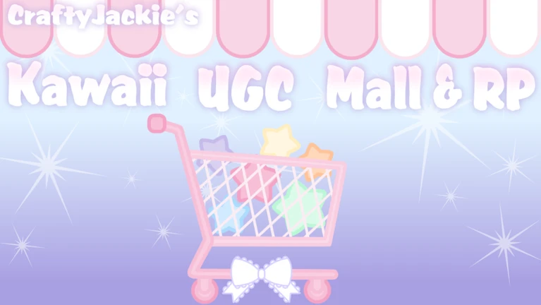 🛒 CraftyJackie's Kawaii UGC Mall & Roleplay 🛒 ekran görüntüsü