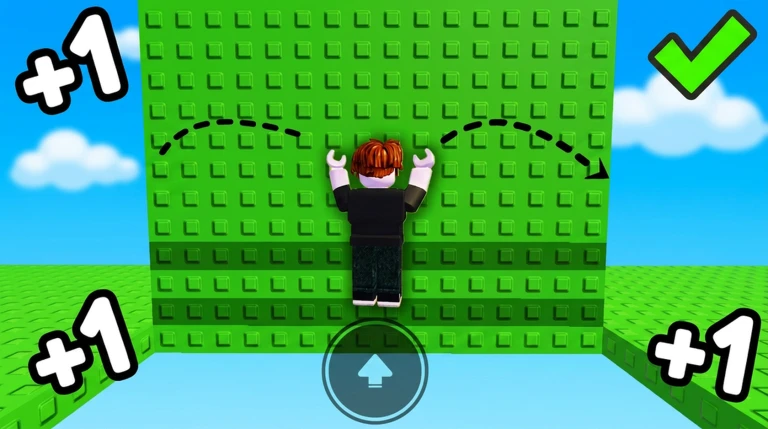 +1 Wall Hop Obby Escape ekran görüntüsü