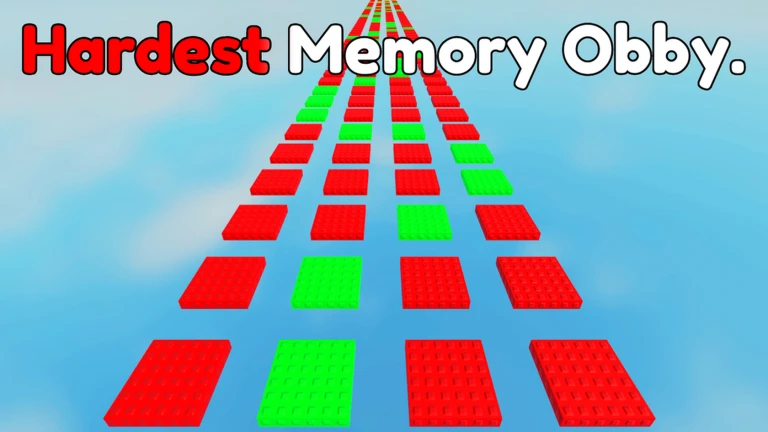 Hardest Memory Obby ekran görüntüsü