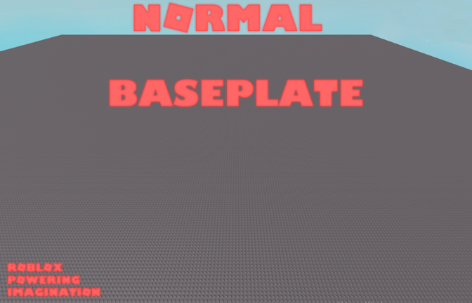 Normal baseplate ekran görüntüsü