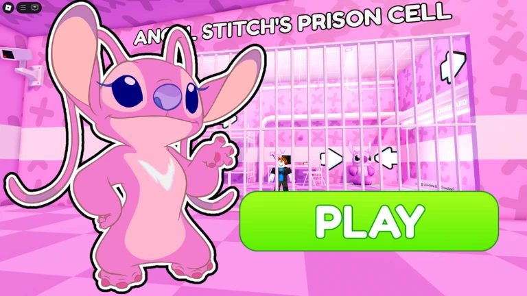 ANGEL STITCH'S PRISON RUN! (Obby) ekran görüntüsü